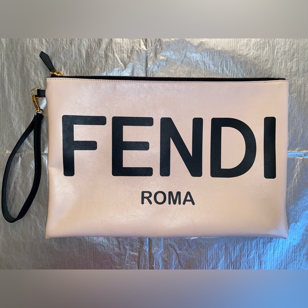 Fendi Roma Flat Pouch Large